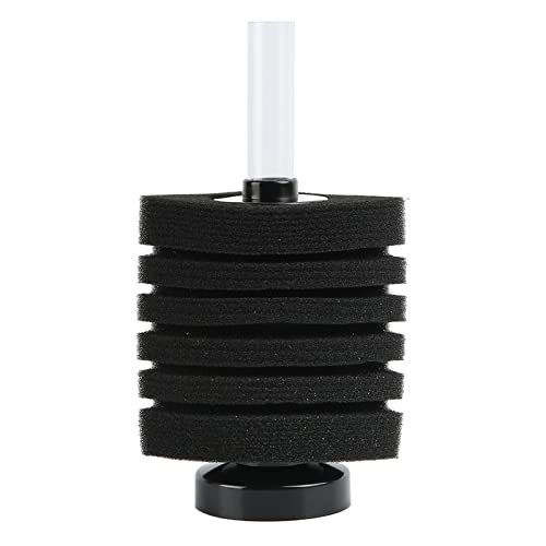 Qcwwy Aquarium-Luftfilter, Biochemischer Schwammfilter, Ultraleise, Tauchfähiges Aquarium, Schaumfilter, Keramikkugeln, Geeignet für Süßwasser, Salzwasser Qcwwy Aquarium-Luftfilter, Biochemischer Schwammfilter, Ultraleise, Tauchfähiges Aquarium, Schaumfilter, Keramikkugeln, Geeignet für Süßwasser, Salzwasser von Qcwwy