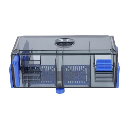 Qcwwy Aquarium-Tropffilter, Leichter Aquarium-Wasserfilter, Kompakte Größe, Verstellbares Wasser, Fließendes Hängendes Wasserfall-Filter-Filtrationssystem für Aquarium-Zubehör Qcwwy Aquarium-Tropffilter, Leichter Aquarium-Wasserfilter, Kompakte Größe, Verstellbares Wasser, Fließendes Hängendes Wasserfall-Filter-Filtrationssystem für Aquarium-Zubehör von Qcwwy