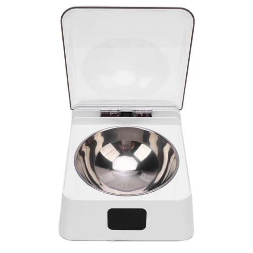 Qcwwy Automatische Haustierfutterautomaten, USB -Ladung Digital Display Intelligente Infrarotsensor Deckel Öffnung Hundefutter Smart Hundekatze Feeder Haustier Wasserschale für Zuhause Qcwwy Automatische Haustierfutterautomaten, USB -Ladung Digital Display Intelligente Infrarotsensor Deckel Öffnung Hundefutter Smart Hundekatze Feeder Haustier Wasserschale für Zuhause von Qcwwy