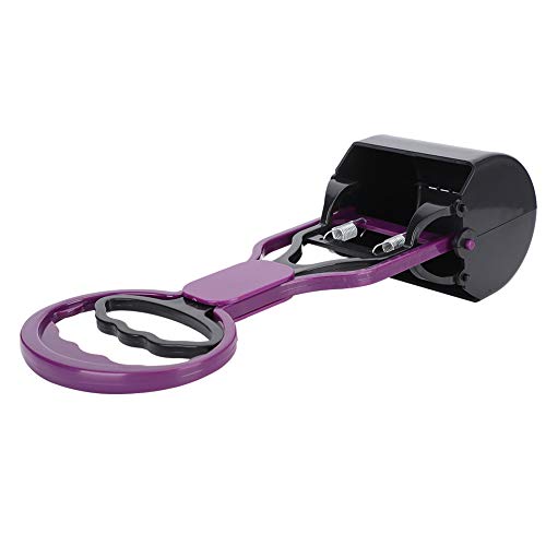 Qcwwy Cat Faece Picker Outdoor Hunde Hunde Katze Pooper Scooper Einfach zu Bedienen Leichte Katzenfäece Picker Zum Aufnehmen von Haustieren Fäkalien in Open Air Dog Cleaning -Pflegeversorgung (PURPLE) von Qcwwy
