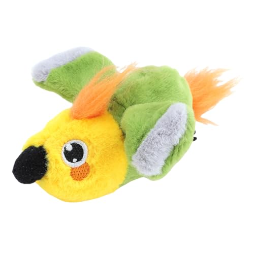 Qcwwy Electric Cat Bird Plüschspielzeug, Simuliertes Flatternes Flügel Zwitschern Elektrisch Vogelplatte Spielzeug Elektrische Bewegung Sound Plüsch Spielzeug Interaktives Qcwwy Electric Cat Bird Plüschspielzeug, Simuliertes Flatternes Flügel Zwitschern Elektrisch Vogelplatte Spielzeug Elektrische Bewegung Sound Plüsch Spielzeug Interaktives von Qcwwy