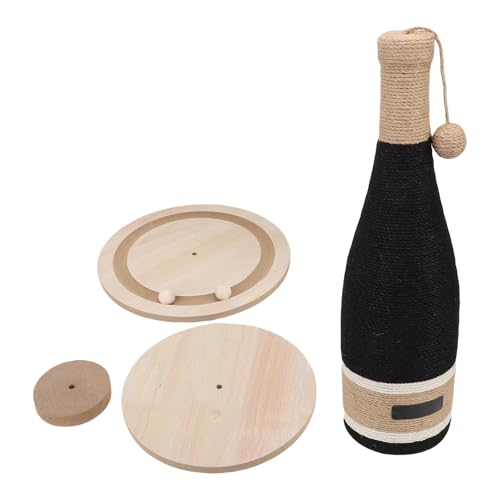 Qcwwy Flasche Kratzer Postkatze Spielzeug, Einzigartiger Plattenteller und Saugnapfbecher Design Katzenkratzen nach Sisal Seildichte Board Design Katzenplatte Spielzeug und Qcwwy Flasche Kratzer Postkatze Spielzeug, Einzigartiger Plattenteller und Saugnapfbecher Design Katzenkratzen nach Sisal Seildichte Board Design Katzenplatte Spielzeug und von Qcwwy
