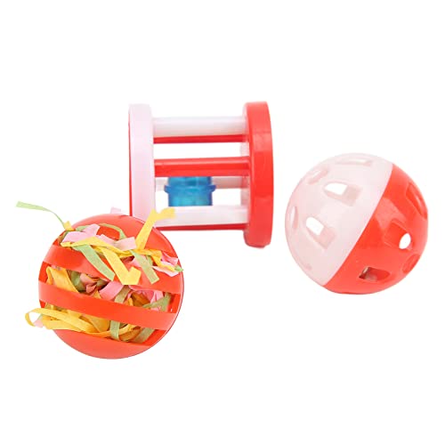 Qcwwy Fußspielzeug Vogelwalzen Rasseln Futterballspielzeug, die Angst Lustige Tolle Geschenke für Sittichepapageien Lindern Qcwwy Fußspielzeug Vogelwalzen Rasseln Futterballspielzeug, die Angst Lustige Tolle Geschenke für Sittichepapageien Lindern von Qcwwy