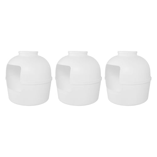 Qcwwy Geräumige Katzentoilette mit Geschlossenem Design, Geeignet für Alle Jahreszeiten, aus PP-Material, Ideal für die Heimdekoration von Katzen Im Innenbereich, Kann Als Katzenhaus Qcwwy Geräumige Katzentoilette mit Geschlossenem Design, Geeignet für Alle Jahreszeiten, aus PP-Material, Ideal für die Heimdekoration von Katzen Im Innenbereich, Kann Als Katzenhaus von Qcwwy