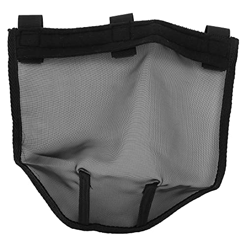 Qcwwy Horse Nose Cover, Horse Fly Nose Net Atmungsaktive Horse Nose Fly Cover für Pferde Gesichtsschutz (M) von Qcwwy