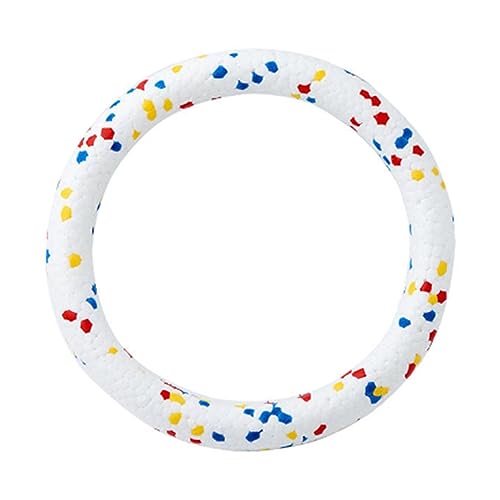 Qcwwy Hunde-Fliegenring-Spielzeug, Leichtes Schwimmendes Fliegendes Kreis-Hundesportspielzeug, Hundetrainingsspaß, Interaktives Spielzeug, Haustier-Zähneknirschen, Kauspielzeug Qcwwy Hunde-Fliegenring-Spielzeug, Leichtes Schwimmendes Fliegendes Kreis-Hundesportspielzeug, Hundetrainingsspaß, Interaktives Spielzeug, Haustier-Zähneknirschen, Kauspielzeug von Qcwwy
