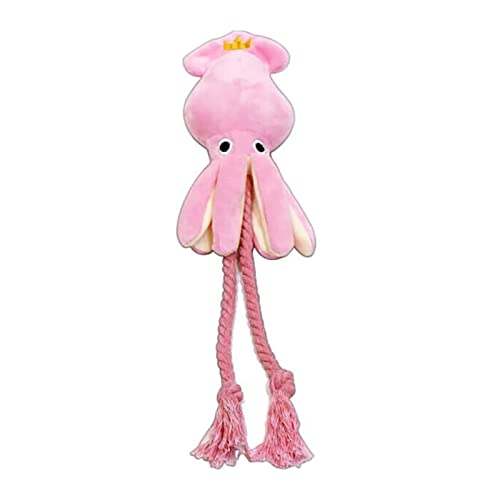 Qcwwy Hunde-Plüsch-Seil-Spielzeug, Rosa Tier-Design, Hunde-Plüsch-Spielzeug, Weiches und Bequemes Haustier-Welpen-Spielzeug, Lustiges und Interaktives Stoff-Hundespielzeug für Hunde Zum Qcwwy Hunde-Plüsch-Seil-Spielzeug, Rosa Tier-Design, Hunde-Plüsch-Spielzeug, Weiches und Bequemes Haustier-Welpen-Spielzeug, Lustiges und Interaktives Stoff-Hundespielzeug für Hunde Zum von Qcwwy