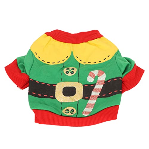 Qcwwy Hunde-Weihnachtshemd, Weiches Polyester, Elastisch, Atmungsaktiv, Schweißabsorption, Haustier-Weihnachts-Outfit, Haustier-Weihnachtsbluse, Haustier-Weihnachtshemd für Kleine Hunde und Katzen Qcwwy Hunde-Weihnachtshemd, Weiches Polyester, Elastisch, Atmungsaktiv, Schweißabsorption, Haustier-Weihnachts-Outfit, Haustier-Weihnachtsbluse, Haustier-Weihnachtshemd für Kleine Hunde und Katzen von Qcwwy