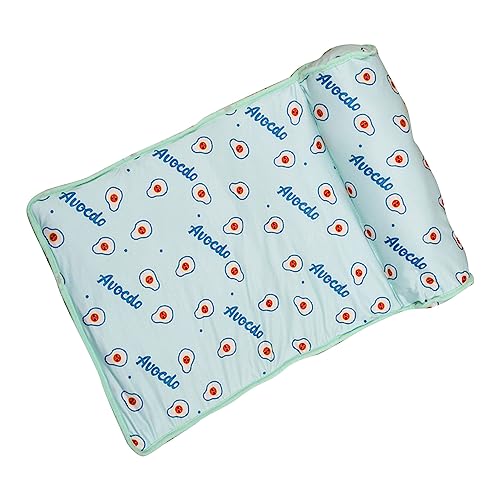 Qcwwy Hundebedarf Hundehütte für Heißes Wetter, Schlafmatte, Atmungsaktiv, Selbstkühlende Decke für Haustiere, Haustierbett, Kühlkissen mit Kissen für Hunde und Katzen, Zum Schlafen Qcwwy Hundebedarf Hundehütte für Heißes Wetter, Schlafmatte, Atmungsaktiv, Selbstkühlende Decke für Haustiere, Haustierbett, Kühlkissen mit Kissen für Hunde und Katzen, Zum Schlafen von Qcwwy