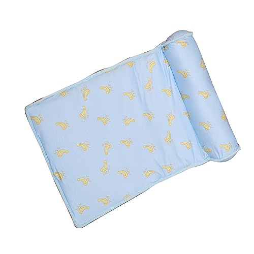 Qcwwy Hundebedarf Hundehütte für Heißes Wetter, Schlafmatte, Atmungsaktiv, Selbstkühlende Decke für Haustiere, Haustierbett, Kühlkissen mit Kissen für Hunde und Katzen, Zum Schlafen Qcwwy Hundebedarf Hundehütte für Heißes Wetter, Schlafmatte, Atmungsaktiv, Selbstkühlende Decke für Haustiere, Haustierbett, Kühlkissen mit Kissen für Hunde und Katzen, Zum Schlafen von Qcwwy