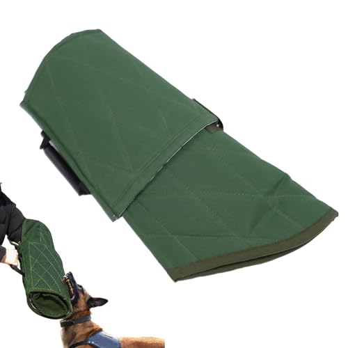 Qcwwy Hundebiss-Ärmel, Professioneller Armschutz aus Segeltuch, Hundetrainings-Ärmel, Armschutz-Ausrüstung für das Hundegehorsamstraining, Hundetraining, Beiß- und Zerrspielzeug Qcwwy Hundebiss-Ärmel, Professioneller Armschutz aus Segeltuch, Hundetrainings-Ärmel, Armschutz-Ausrüstung für das Hundegehorsamstraining, Hundetraining, Beiß- und Zerrspielzeug von Qcwwy