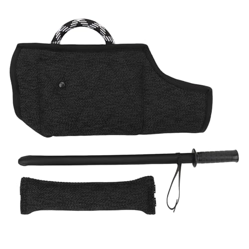 Qcwwy Hundebiss-Trainingsset, Schützendes Design, Bisshülsen-Arm-Set, Übung für die Bissstärke und Reaktionsfähigkeit von Haustieren, Outdoor-Biss-Trainingsset für das Training Junger Qcwwy Hundebiss-Trainingsset, Schützendes Design, Bisshülsen-Arm-Set, Übung für die Bissstärke und Reaktionsfähigkeit von Haustieren, Outdoor-Biss-Trainingsset für das Training Junger von Qcwwy