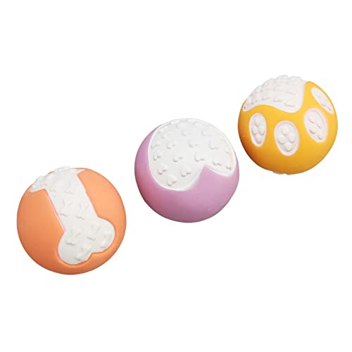 Qcwwy Hundespielzeug, Hundeball, Spielzeug, Quietschend, Weich, Ungiftig, Interaktives Welpen-Kauspielzeug, Tierfutter-Leckageball, Spielzeug für Kleine und Mittelgroße Hunde, Latex, Qcwwy Hundespielzeug, Hundeball, Spielzeug, Quietschend, Weich, Ungiftig, Interaktives Welpen-Kauspielzeug, Tierfutter-Leckageball, Spielzeug für Kleine und Mittelgroße Hunde, Latex, von Qcwwy