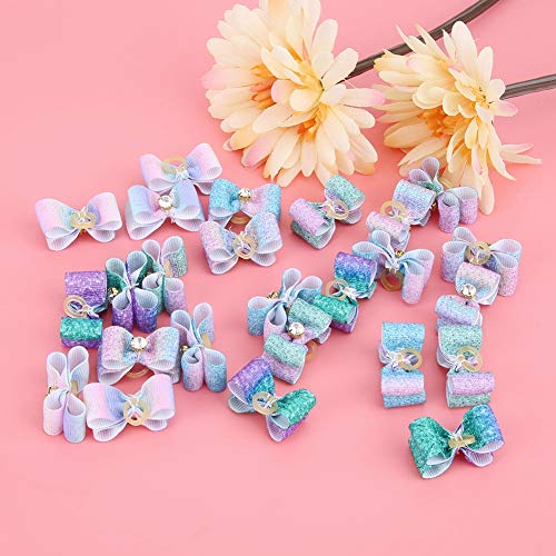 Qcwwy Katzenhund Haarbögen Entzückendes Accessoire 25pcs mittelgroß Qcwwy Katzenhund Haarbögen Entzückendes Accessoire 25pcs mittelgroß von Qcwwy