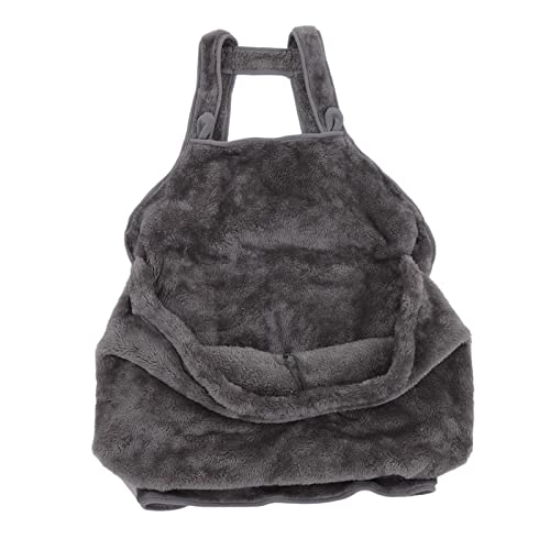 Kleiner Hunde- und Katzentragegurt, Polyesterfaser, Warmer, Bequemer, Tragbarer Haustier-Tragegurt-Rucksack mit Dehnbarem Seil. Kleine Hunde- und Katzentragetasche von Qcwwy