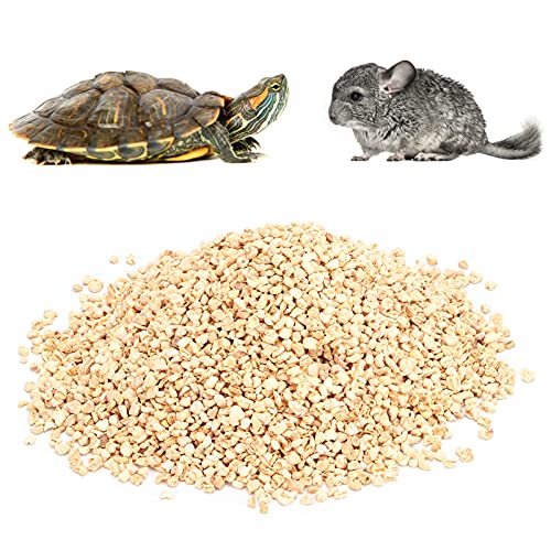 Qcwwy Kleintier-Einstreu, Natürliche Maiskolben-Pellets, Staubfrei, Sauber, Gemütlich, Kleintier-Einstreu für Kaninchen, Eichhörnchen, Hamster, Rennmäuse, Chinchillas, Meerschweinchen von Qcwwy