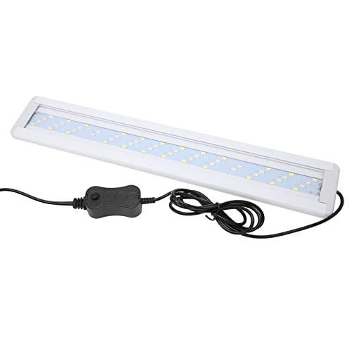 Qcwwy LED-Aquariumlicht, Wärmeableitung, 3 Farbwechsel, Aquariumlicht für Süßwasser (EU-Stecker 220 V) von Qcwwy