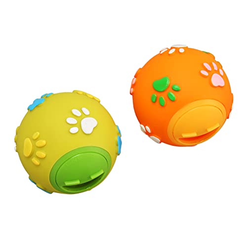 Qcwwy Leckerli-Ball für Hunde, Zahnreinigung, Kauen, Waschbarer Gummi-Hundeleckerli-Ball, Spielzeug, Langsamer Feeder, Leckerli-Ball, Katzen, Hundespielzeug, Futterball, Langsamer Qcwwy Leckerli-Ball für Hunde, Zahnreinigung, Kauen, Waschbarer Gummi-Hundeleckerli-Ball, Spielzeug, Langsamer Feeder, Leckerli-Ball, Katzen, Hundespielzeug, Futterball, Langsamer von Qcwwy