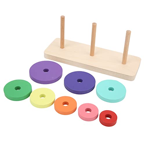 Qcwwy Lernring-Spielzeug, Buntes, Interaktives Lernspielzeug für Vögel, Papageien, Ungiftiges Kau-Tischspielzeug für Einsame Papageien Qcwwy Lernring-Spielzeug, Buntes, Interaktives Lernspielzeug für Vögel, Papageien, Ungiftiges Kau-Tischspielzeug für Einsame Papageien von Qcwwy