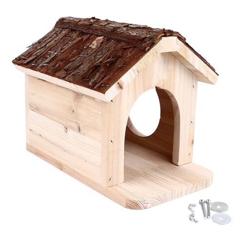 Qcwwy Meerschweinchen-Holzhaus, Hamster-Versteck, Holzhaus, Haustiere, Großes Versteck, Spielhütte, Hamster-Holzhaus, Handgefertigt, Großer Raum, Kleine Tier-Versteckhütte Qcwwy Meerschweinchen-Holzhaus, Hamster-Versteck, Holzhaus, Haustiere, Großes Versteck, Spielhütte, Hamster-Holzhaus, Handgefertigt, Großer Raum, Kleine Tier-Versteckhütte von Qcwwy
