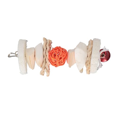 Qcwwy Papageien-Kauspielzeug, Ideale Wahl, Handgewebtes Kalzium-Ergänzungs-Tintenfisch-Knochen-Vogelkäfig-Spielzeug für Kleine Papageien, Finken, Vögel Zum Kauen und Suchen Qcwwy Papageien-Kauspielzeug, Ideale Wahl, Handgewebtes Kalzium-Ergänzungs-Tintenfisch-Knochen-Vogelkäfig-Spielzeug für Kleine Papageien, Finken, Vögel Zum Kauen und Suchen von Qcwwy