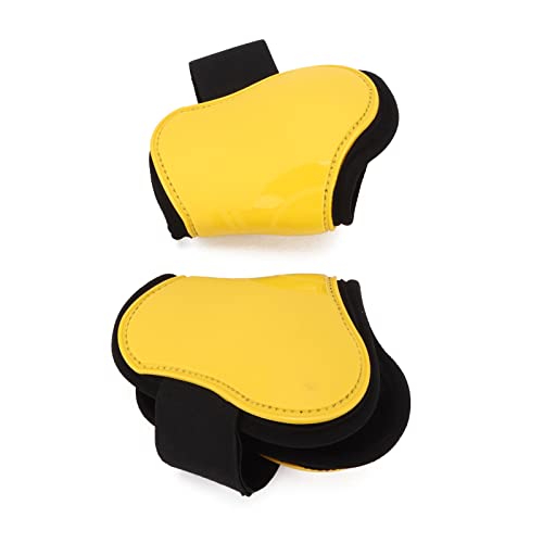 Qcwwy Pferdepflegeprodukte, 4 Stück Pferdehufschutzstiefel Pferdeschutzstiefel Pferdesehnenstiefel Pferdebeinstiefel für Pferdeübungstraining Springpferdeübungsstiefel, (EIN Paar von Qcwwy