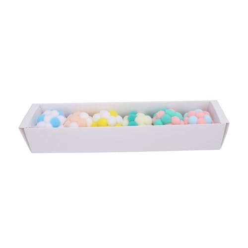Qcwwy Plüschkatze Spielzeugball, Weiche Plüsch -Stoff -Katzen Spielzeugkugeln Ansprechenden Glocken Sound Kätzchen Puffkugeln Interactive Fun Design Haustier Spielen Spielzeugkatze Qcwwy Plüschkatze Spielzeugball, Weiche Plüsch -Stoff -Katzen Spielzeugkugeln Ansprechenden Glocken Sound Kätzchen Puffkugeln Interactive Fun Design Haustier Spielen Spielzeugkatze von Qcwwy