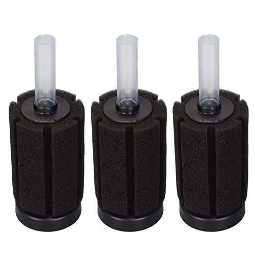 Qcwwy Ruhige Angeltank Biochemische Schwammfilter -Aquariumschwamm Filter für Betta -Brand Garnelen, 3 Packfischereischaumfilter von Qcwwy