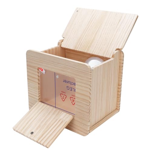 Qcwwy SALAKEET Nesting Back Räumlich Isoliertes Zuchthaus für Lovebirds Cockatiel Conure Cockatoo - Stylish Design für Wohnkultur - Eichenholzmaterial Qcwwy SALAKEET Nesting Back Räumlich Isoliertes Zuchthaus für Lovebirds Cockatiel Conure Cockatoo - Stylish Design für Wohnkultur - Eichenholzmaterial von Qcwwy