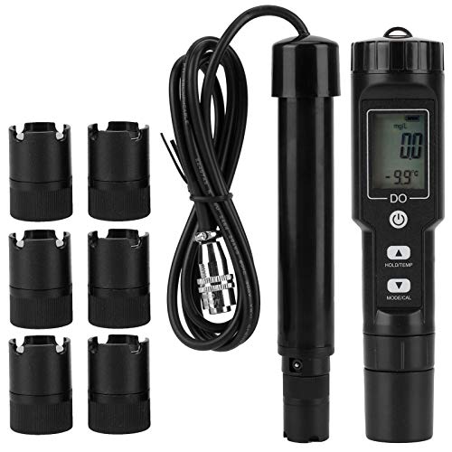 Qcwwy Sauerstoffsensor, löst den Sauerstoffzähler auf, Prüfung der Wasserqualität mit hoher Genauigkeit und schneller Reaktion für ein kleines Stiftdesign für den Zähler Qcwwy Sauerstoffsensor, löst den Sauerstoffzähler auf, Prüfung der Wasserqualität mit hoher Genauigkeit und schneller Reaktion für ein kleines Stiftdesign für den Zähler von Qcwwy