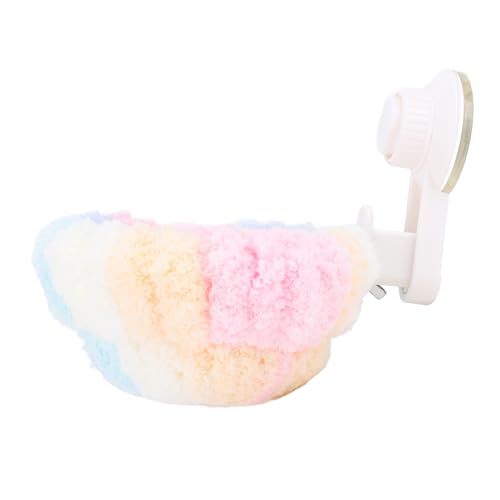 Qcwwy Vogel House Geräumiges Innenraum, Elegantes Design, Einfache Reinigung und Wartung für Papageien Shotes Conure Budgie Lovebird Finken Zuckergleiter, mit Winter Warmem Plüsch Hängen (#2) von Qcwwy