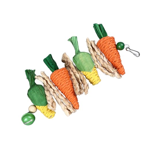 Qcwwy Vogel-Kauspielzeug, Haustiere, Käfig-Bissspielzeug, Weiches Vogel-Karotten-Kauspielzeug, Multifunktions-Kleintier-Karotten-Kauspielzeug, Hängendes Hamster-Kauspielzeug für Qcwwy Vogel-Kauspielzeug, Haustiere, Käfig-Bissspielzeug, Weiches Vogel-Karotten-Kauspielzeug, Multifunktions-Kleintier-Karotten-Kauspielzeug, Hängendes Hamster-Kauspielzeug für von Qcwwy