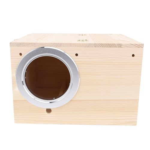 Qcwwy Vogelnistkasten, Sichere und Zuverlässige Installation und Reinigung des Vogelbrutkastens, Müheloses Sittichhaus, Umweltfreundlicher Vogelbrutkasten aus Massivem Holz Qcwwy Vogelnistkasten, Sichere und Zuverlässige Installation und Reinigung des Vogelbrutkastens, Müheloses Sittichhaus, Umweltfreundlicher Vogelbrutkasten aus Massivem Holz von Qcwwy