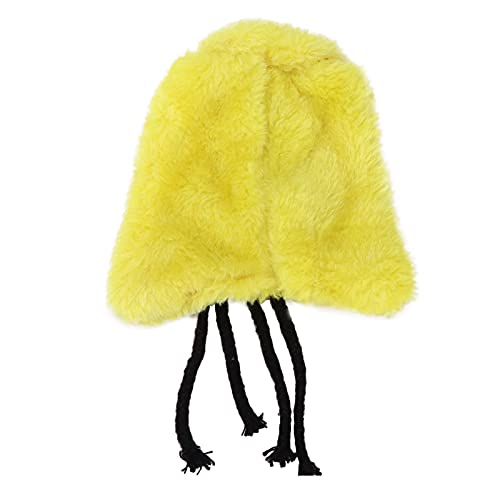 Qcwwy Warme Eckdecke für Vögel, Plüsch-Vogel-Warm-Eckversteck Zum Kuscheln, Waschbar und Faltbar, Schaffen Sie EIN Gemütliches Plätzchen (Zitronengelb) von Qcwwy