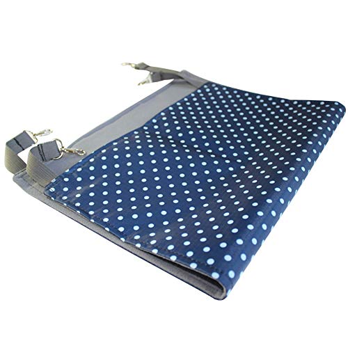 Qcwwy Wasserdichtes Katzen-Hängemattenbett, doppelseitiges Oxford-Gewebe und kurzer Plüsch, starke Metallhaken, modisches Design, geeignet für Katzen und Hunde (53 x 36 cm) von Qcwwy