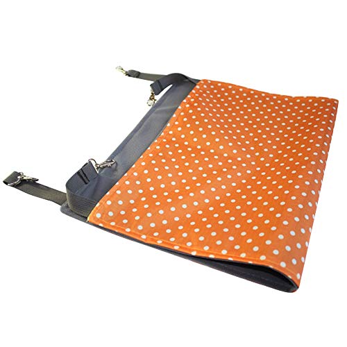 Qcwwy Wasserdichtes Katzen-Hängemattenbett, doppelseitiges Oxford-Gewebe und kurzer Plüsch, starke Metallhaken, modisches Design, geeignet für Katzen und Hunde (53 x 36 cm) von Qcwwy