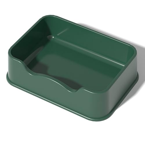 Qcwwy Quadratische Katzentoilette, Großes Design, Spritzwassergeschützt, Halbgeschlossen, Leicht zu Reinigen mit Spritzwassergeschütztem Design für den Haushalt Qcwwy Quadratische Katzentoilette, Großes Design, Spritzwassergeschützt, Halbgeschlossen, Leicht zu Reinigen mit Spritzwassergeschütztem Design für den Haushalt von Qcwwy