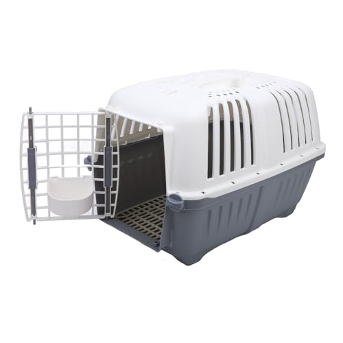 Tragbare Transportbox für Katzen und Hunde, Leichte, Atmungsaktive, Belüftete Reisebox, Ideal Zum Spazierengehen und Camping, 18,5 X 12,2 X 12,6 Zoll, Bequem und Praktisch für Tragbare Transportbox für Katzen und Hunde, Leichte, Atmungsaktive, Belüftete Reisebox, Ideal Zum Spazierengehen und Camping, 18,5 X 12,2 X 12,6 Zoll, Bequem und Praktisch für von Qcwwy