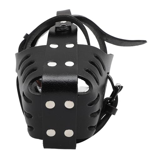 Verstellbarer Maulkorb für Hunde, Handgefertigte Lederriemen mit Bequemer Passform, Atmungsaktives Design für Große Hunde, Verhindert Beißen und Bellen Verstellbarer Maulkorb für Hunde, Handgefertigte Lederriemen mit Bequemer Passform, Atmungsaktives Design für Große Hunde, Verhindert Beißen und Bellen von Qcwwy