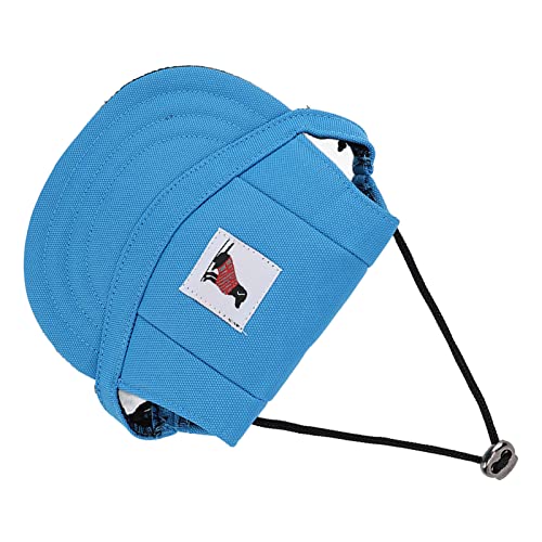 Verstellbarer Outdoor-Sonnenschutz für Hunde mit Stilvoller Baseballmütze für Haustiere, für Camping und Reisen (S) von Qcwwy