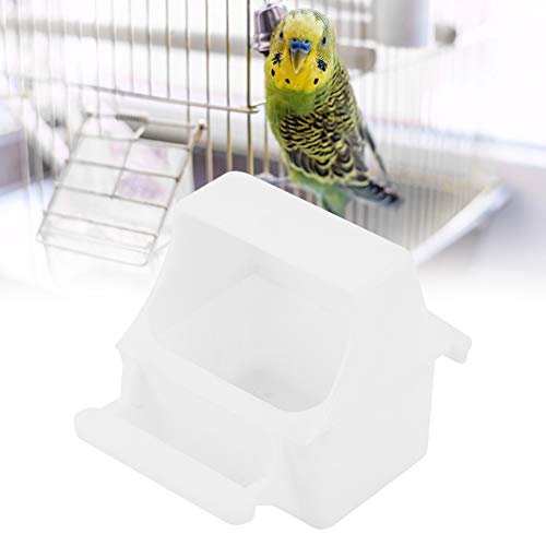 Qcwwy Vogelfutterzubehör, Vogelbewässerungszubehör, Futterspender, Praktisch, für Nymphensittiche, Leicht zu Reinigen und Aufzubewahren, Kleine Vogelfutterbehälter Qcwwy Vogelfutterzubehör, Vogelbewässerungszubehör, Futterspender, Praktisch, für Nymphensittiche, Leicht zu Reinigen und Aufzubewahren, Kleine Vogelfutterbehälter von Qcwwy