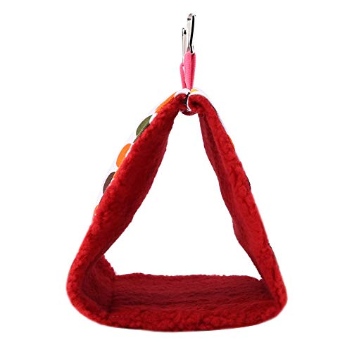 Vogelhängematte, Warmes Vogel Hängende Bett Plüsch Flauschiger Bunte Hütte Zeltpapageien Hausschützen für Sitticheet Cockatiels Lovebird Blockary Finch Canary Cockatoo Lovebird, Sanfte Berührung, Vogelhängematte, Warmes Vogel Hängende Bett Plüsch Flauschiger Bunte Hütte Zeltpapageien Hausschützen für Sitticheet Cockatiels Lovebird Blockary Finch Canary Cockatoo Lovebird, Sanfte Berührung, von Qcwwy
