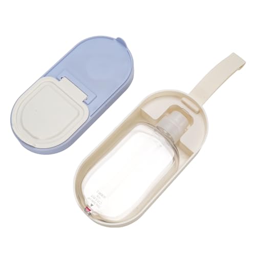 Wasserflasche für Hunde, tragbarer Wasserspender für Hunde, auslaufsicher, Trinknapf für Haustiere, 250 ml, Wasserkapazität (Blau) von Qcwwy