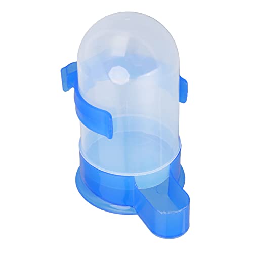Wasserspender für Vögel, einfach zu bedienen, Futter und Wasserspender, großes Fassungsvermögen für Tauben und andere Vögel (kleine blaue Größe) von Qcwwy