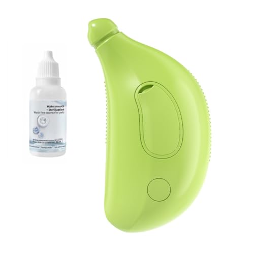 Qerwsdty Steamy Dog Brush Elektrische -Katzenhaarbürsten für die Haustierpflege, Grün Qerwsdty Steamy Dog Brush Elektrische -Katzenhaarbürsten für die Haustierpflege, Grün von Qerwsdty