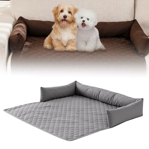 Generisch Pelzbarn Cooling Sofa Bed, 2025 Neues Pelzbarn Kühlendes Sofabett, Kühldecke Bett geeignet für Hunde und Katzen, ideal für Sofas, Autos und den Boden (Dunkelgrau, 75 * 120cm) von Qetroi