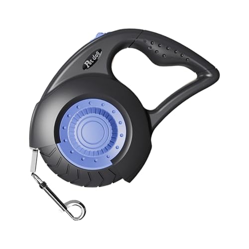 Qfdiwr Einziehbare Hundeleine - 5 Meter Welpe Spaziergang Band - Mittelgroße Große Rassen Führleine mit Bremse für Laufen Draußen Garten Camping Wandern - Geeignet Für Große Und Mittelgroße Hunde Im Qfdiwr Einziehbare Hundeleine - 5 Meter Welpe Spaziergang Band - Mittelgroße Große Rassen Führleine mit Bremse für Laufen Draußen Garten Camping Wandern - Geeignet Für Große Und Mittelgroße Hunde Im von Qfdiwr