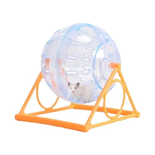 Qfdiwr Hamster -Übungsball, Rennmakrad - Atmungsaktives Rennmak -Übungsrad,Kleine Haustiere Spielzeug, Käfigzubehör für die Erhöhung der Aktivität, das Spielen, Unterhaltung von Qfdiwr