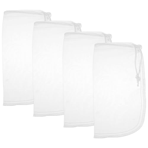 QfwdfcTrenz 4 Stück 180 μm Filtermedienbeutel für Aquarium, Filterbeutel, Netzbeutel, Kordelzug, Medienbeutel für Aquarium, Purigen-Pakete für Aquariumfilter, 19,1 x 9,1 cm, extra feine QfwdfcTrenz 4 Stück 180 μm Filtermedienbeutel für Aquarium, Filterbeutel, Netzbeutel, Kordelzug, Medienbeutel für Aquarium, Purigen-Pakete für Aquariumfilter, 19,1 x 9,1 cm, extra feine von QfwdfcTrenz