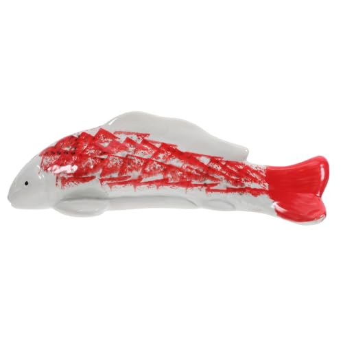 QianShi Keramik-Fische, schwimmende Fische, Koi-Fische, Dekoration, Goldfisch, künstliche Fischfigur, realistische künstliche Fischstatue, Teichdekoration, Aquarium-Dekoration, Feengarten-Ornamente QianShi Keramik-Fische, schwimmende Fische, Koi-Fische, Dekoration, Goldfisch, künstliche Fischfigur, realistische künstliche Fischstatue, Teichdekoration, Aquarium-Dekoration, Feengarten-Ornamente von QianShi